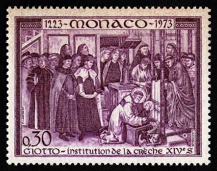 フランチェスコ会750周年 切手6種セット モナコ発行 | 切手,ヨーロッパ