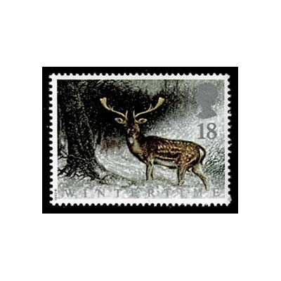 1992年 冬の野生動物 切手5種セット イギリス発行 | 切手,ヨーロッパ