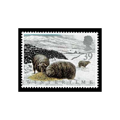 1992年 冬の野生動物 切手5種セット イギリス発行 | 切手,ヨーロッパ