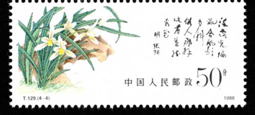 中国　切手　未使用　4枚セット 中国の蘭 切手4種セット 中国発行 | 切手,中国切手 | 趣味の中古