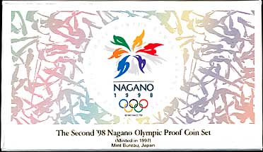長野オリンピック冬季競技大会 第2次 2点プルーフ貨幣セット | コイン