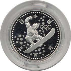 合計38枚　長野オリンピック冬季競技大会記念500円白銅貨　スノーボード 長野オリンピック冬季競技大会記念 500円白銅貨 3枚セット