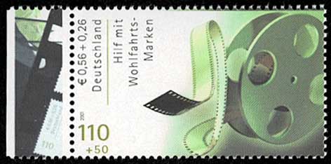 2001年 福祉切手 映画5種セット ドイツ発行 | 切手,ヨーロッパ | 趣味