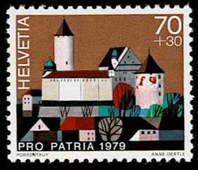 プロパトリア（慈善団体）切手4種セット 1979年 スイス発行 | 切手
