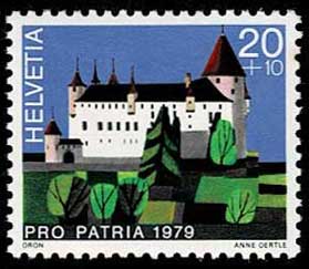 プロパトリア（慈善団体）切手4種セット 1979年 スイス発行 | 切手