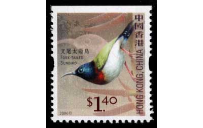 2006年 鳥切手 4種セット 香港発行 | 切手,東アジア | 趣味の中古切手