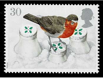 ★外国切手　イギリス　クリスマス　未使用4種完 イギリス未使用クリスマス切手 発行 - メルカリ