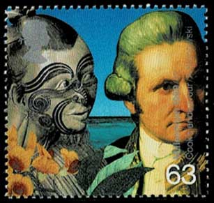 ミレニアムシリーズ2 「旅行」切手4種セット タトウ付き イギリス発行