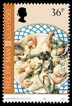 マン島食文化切手6種セット マン島発行 | 切手,ヨーロッパ | 趣味の