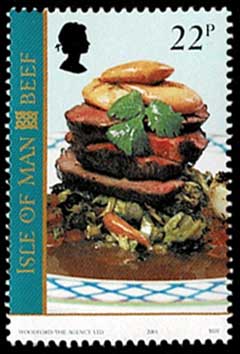マン島食文化切手6種セット マン島発行 | 切手,ヨーロッパ | 趣味の