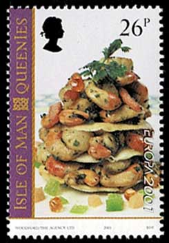 マン島食文化切手6種セット マン島発行 | 切手,ヨーロッパ | 趣味の