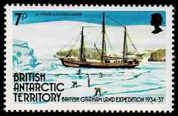1985年 グレアムランド探検記念 切手4種セット イギリス領南極地域発行