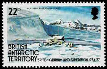 1985年 グレアムランド探検記念 切手4種セット イギリス領南極地域発行