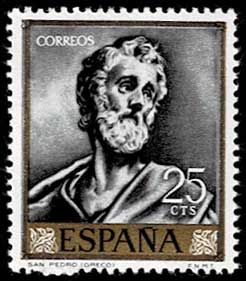 エル・グレコの絵画切手 10種セット スペイン発行 | 切手,ヨーロッパ