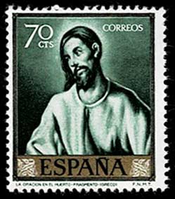 エル・グレコの絵画切手 10種セット スペイン発行 | 切手,ヨーロッパ