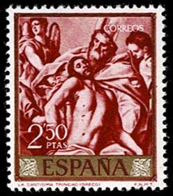 エル・グレコの絵画切手 10種セット スペイン発行 | 切手,ヨーロッパ