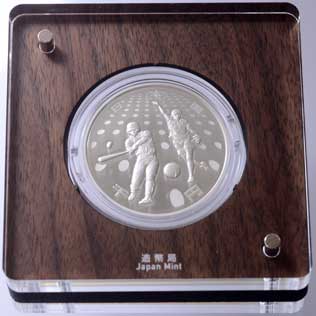 東京五輪2020記念1000円銀貨プルーフセット 野球ソフト、バト2枚セット 東京五輪2020記念1000円銀貨プルーフセット 野球ソフト、バト2枚