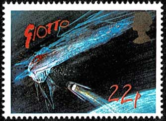 ハレー彗星記念切手 4種セット タトウ付き イギリス発行 | 切手