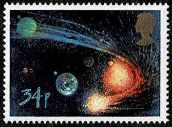 外国切手　Halley'sComet 1985-1986　ハレー彗星　未使用色々 外国切手 Halley'sComet 1985-1986 ハレー彗星 未使用色々 86枚外国