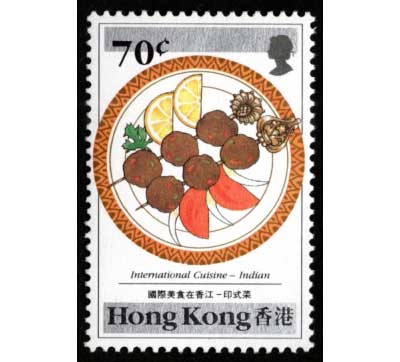 2002 外国切手 香港 1990年 世界の料理 グルメ  和食 等6種完 2002 外国切手 香港 1990年 世界の料理 グルメ 和食 等6種完