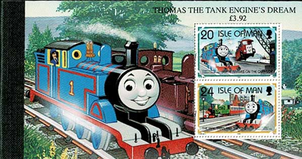 機関車トーマス 切手帳 マン島発行 | 切手,ヨーロッパ | 趣味の