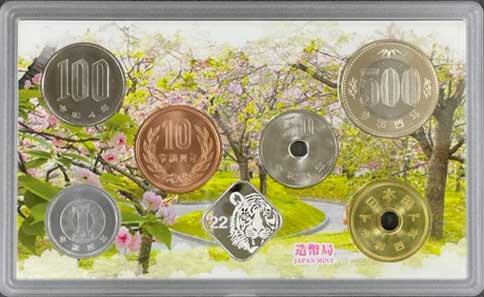 ミントセット 令和4年（2022年）花のまわりみち（広島）貨幣セット
