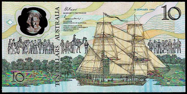 外国貨幣　オーストラリアドル 楽天市場】オーストラリア オーストラリア建国200周年記念 10ドル