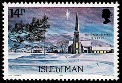 クリスマス切手 3種セット 1985年 マン島発行 | 切手,ヨーロッパ