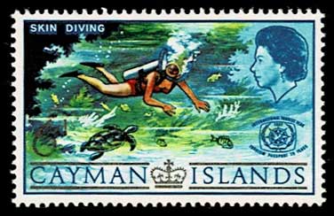 1967年 国際観光年 切手4種セット ケイマン諸島発行 | 切手,中南米