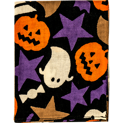 てぬぐいのはんかち　ハロウィンカーニバル