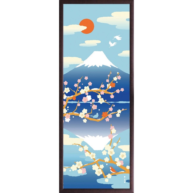 てぬぐい額　大　茶