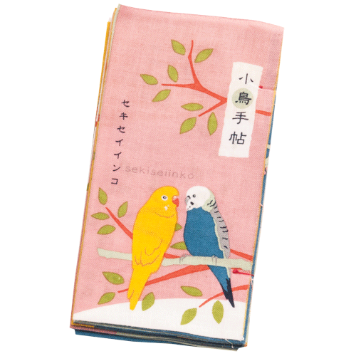 てぬぐい本　小鳥手帖