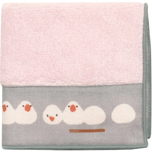 Tenuguiたおる　おしくら文鳥