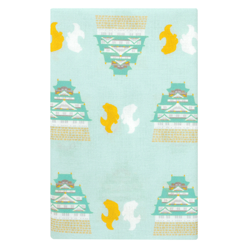 てぬぐい　大阪城と鯱