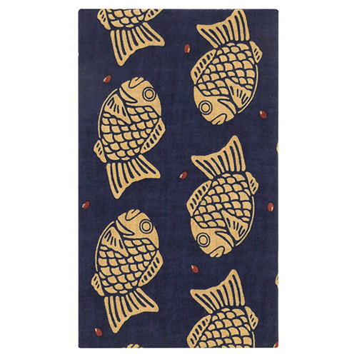 てぬぐい　たいやき焼けた