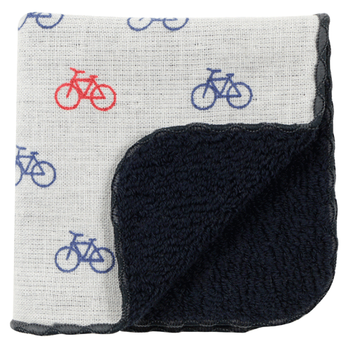 ミニたおるハンカチ　自転車