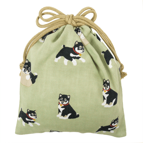 巾着小　黒柴くん