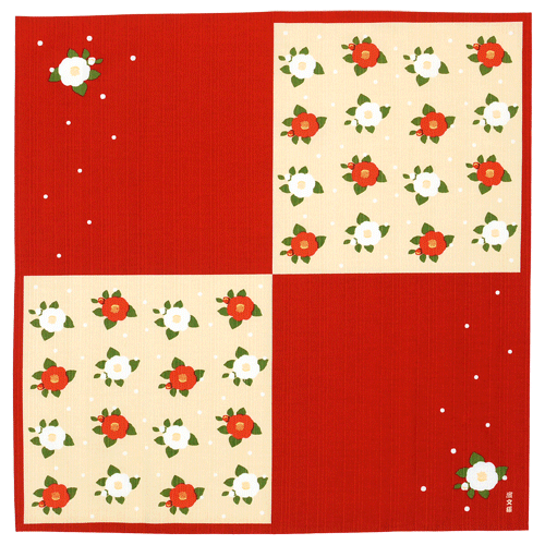 小布　椿と雪玉　アカ