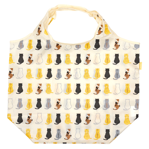 エコトート大　おすわり猫ならべ　オフ