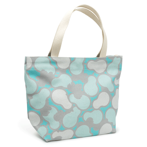 はまモダン帆布トート　ひさご総柄