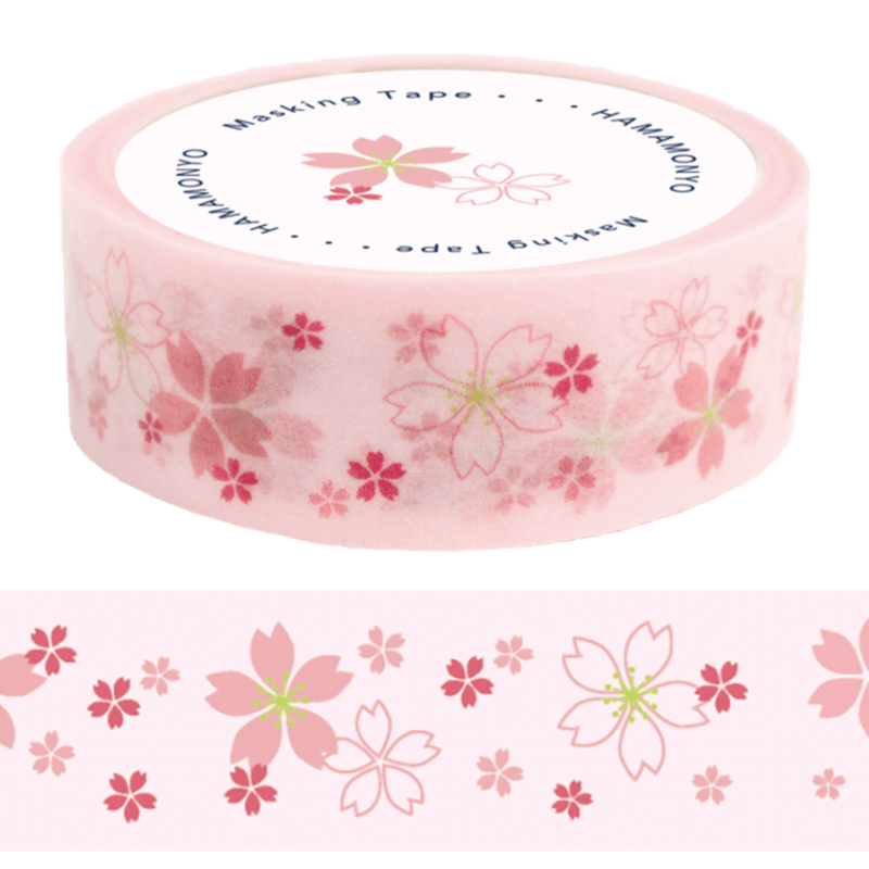 マスキングテープ　桜もよう