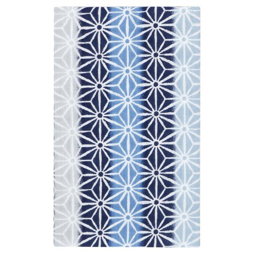 てぬぐい　麻の葉縞