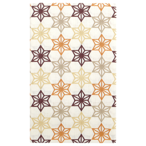 てぬぐい　寄木麻の葉