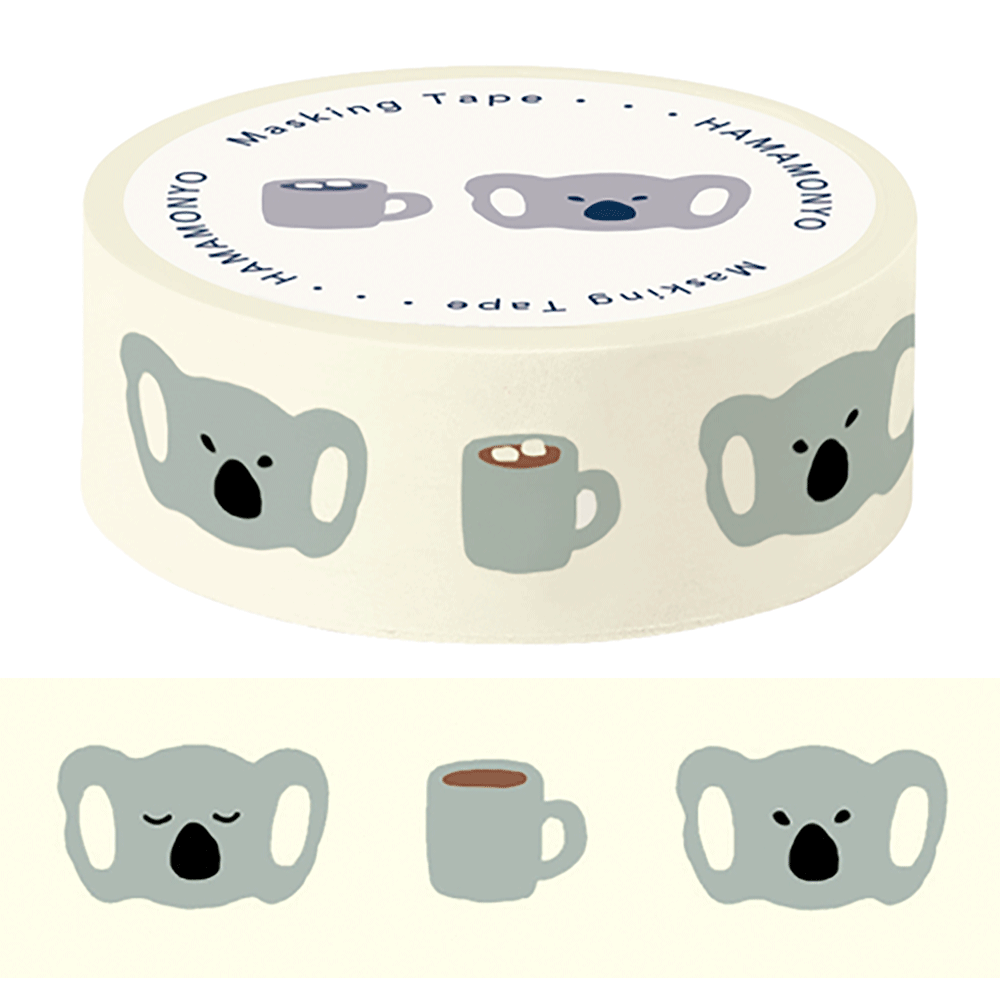 マスキングテープ　ほっとコアラ