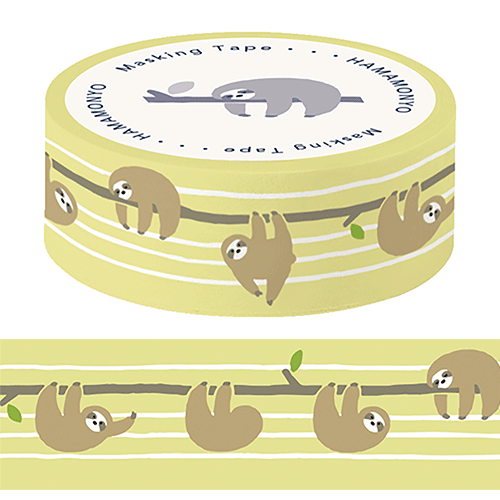 マスキングテープ　ナマケ日和