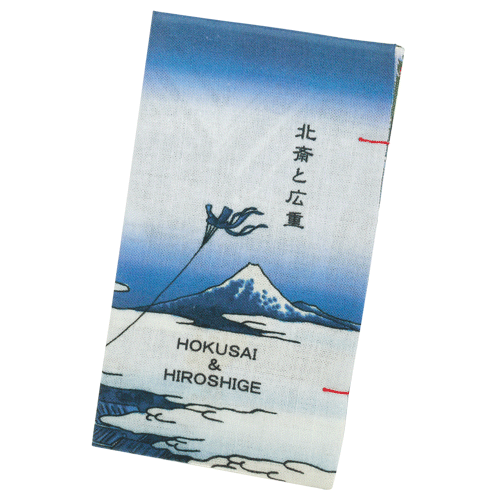 てぬぐい本　北斎と広重