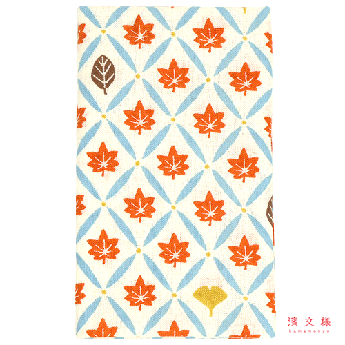 てぬぐい　秋の葉小紋