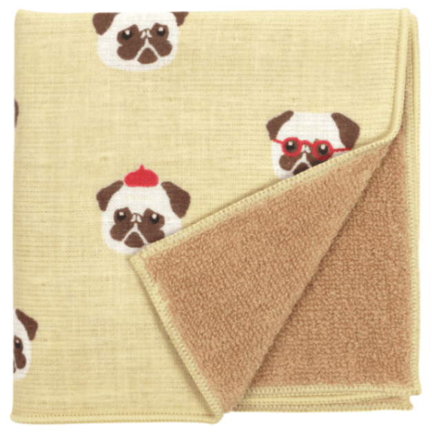 Tabit様パネル パグちゃん ハンカチ受付(ガーゼは後日)5/28 Tabit様