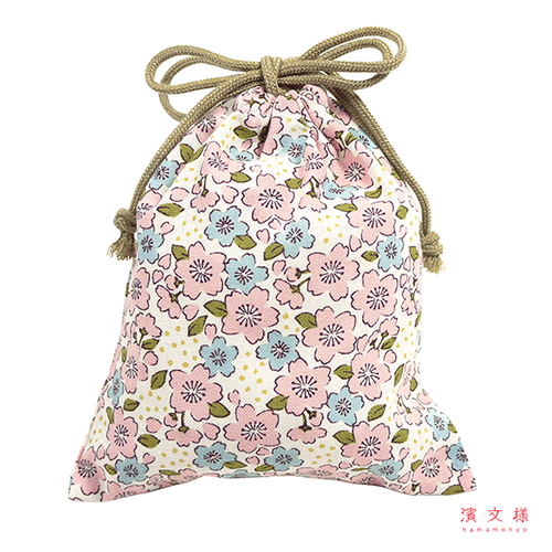 巾着小　愛し桜