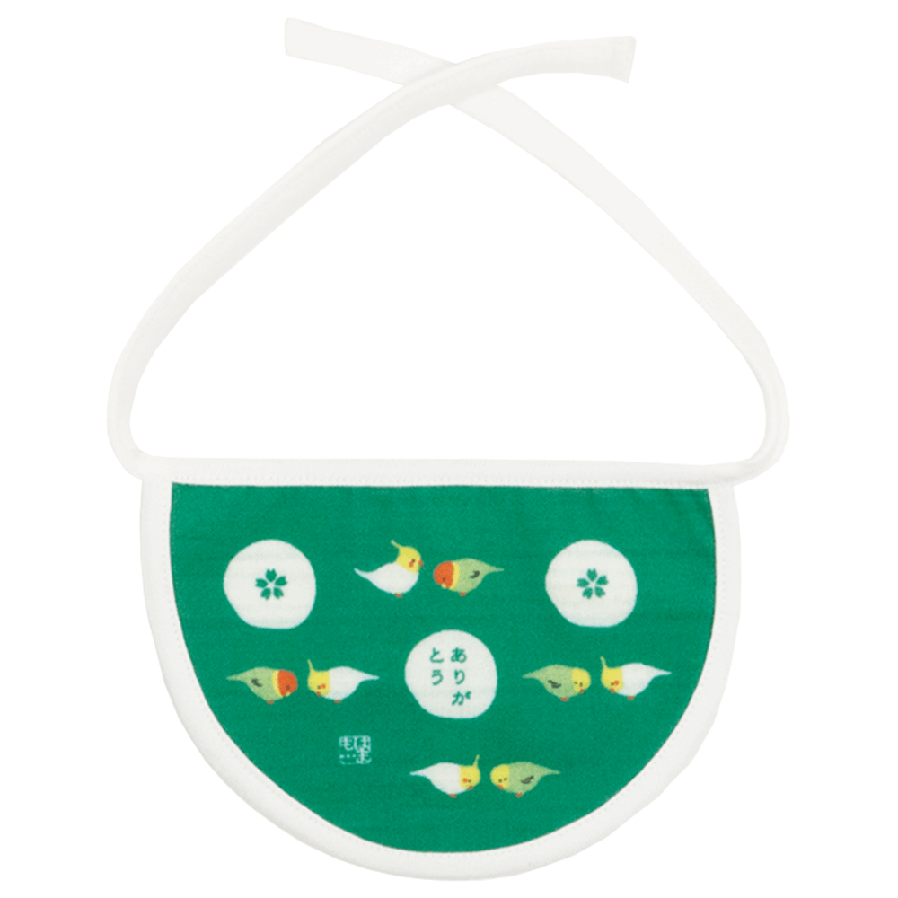 リバーシブルわんにゃんスタイ　ありがとうインコ